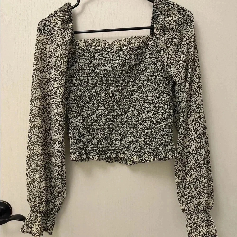 Japna Medium Peplum Blouse Size M Great Condition